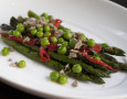 Blue Hound Aspargus Dish