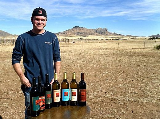 Kief Joshua Manning at Kief-Joshua Vineyards