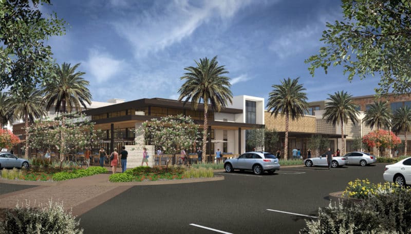 Alternate Artisitc rendering of Scottsdale's CHauncey Lane