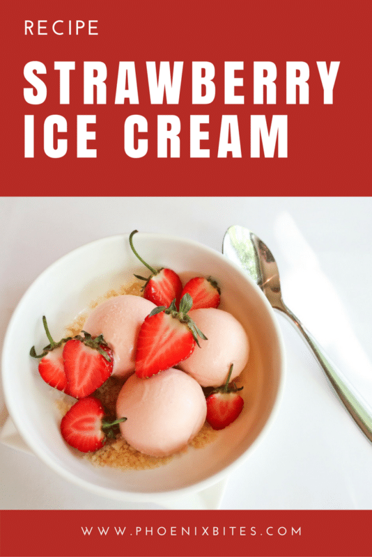 strawberry ice cream recipe