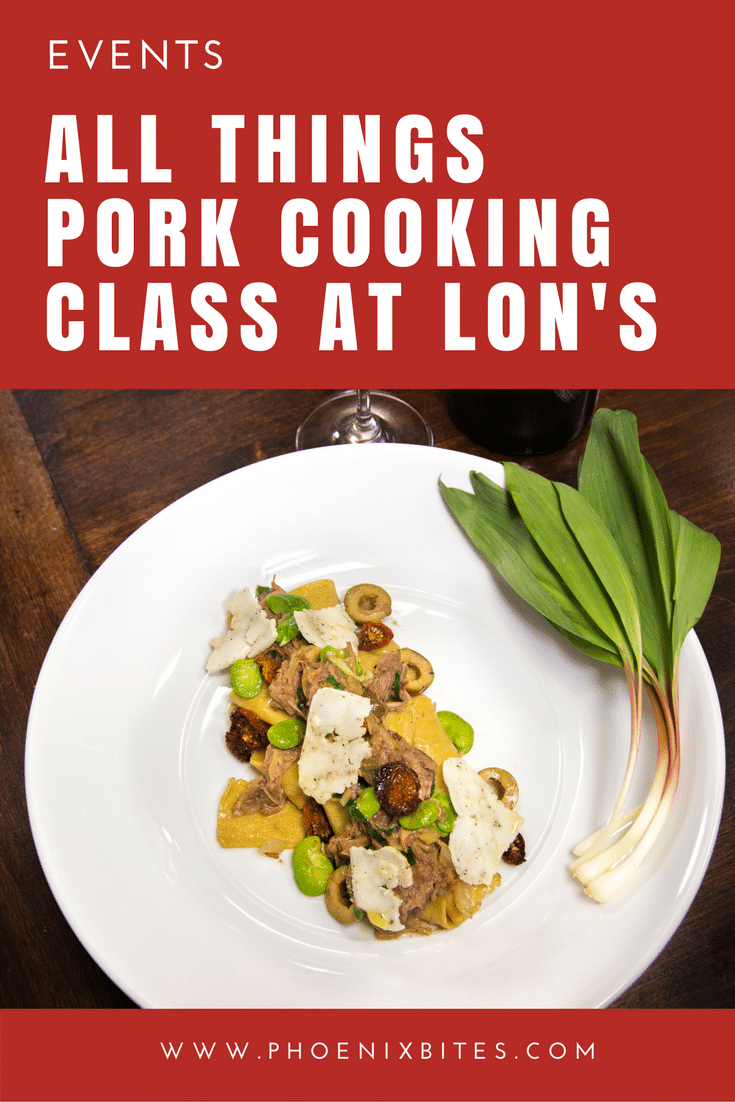 All Things Pork Cooking Class at LON's