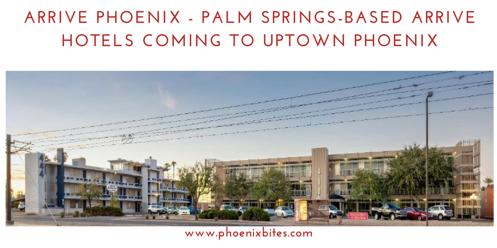 Arrive Phoenix coming to Phoenix