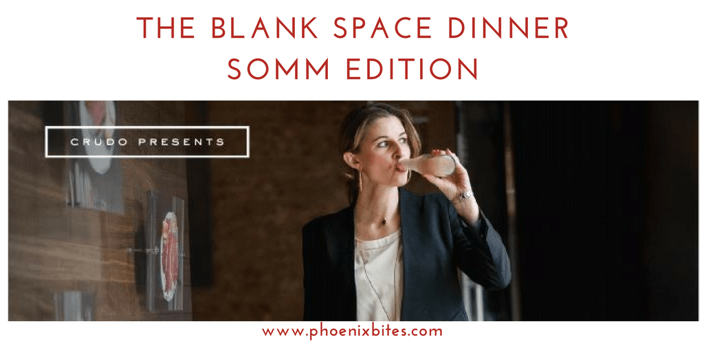 The Blank Space Dinner - Somm Edition