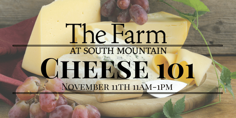 Cheese Course 101 at The Farm
