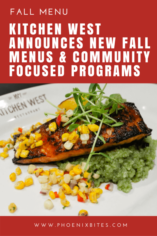 Kitchen West Announces New Fall Menus & Community Focused Programs
