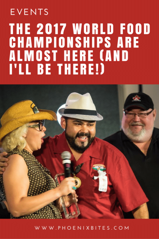 The 2017 World Food Championships Are Almost Here (And I'll be there!)
