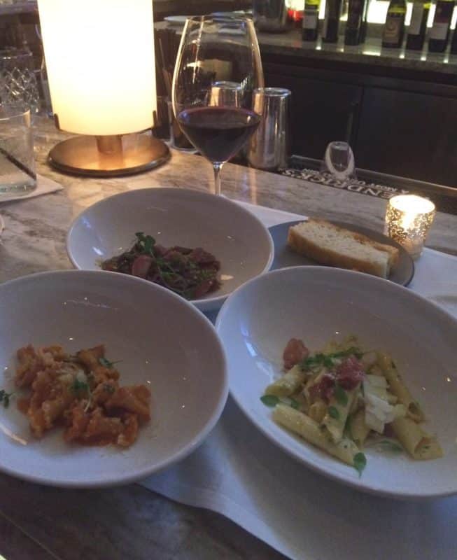 Fat Ox Happy Hour Three Homemade Pastas