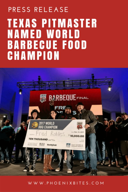Texas Pitmaster Named World Barbecue Food Champion