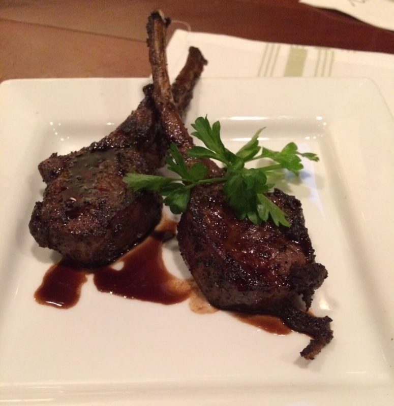 Seasons 52 Happy Hour Lollipop Lamb Chops