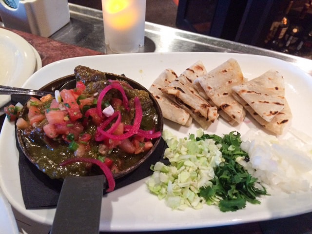 Phoenix City Grille Green Chile Pork