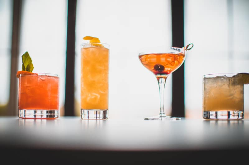 TRES Restaurant craft cocktails
