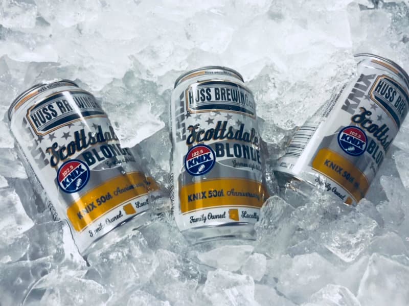 Huss Brewing Co. Releases New Cans Honoring 50 Years of KNIX