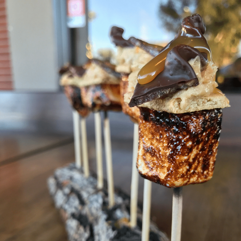 Beckett's Table Chocolate Dipped Bacon S'mores