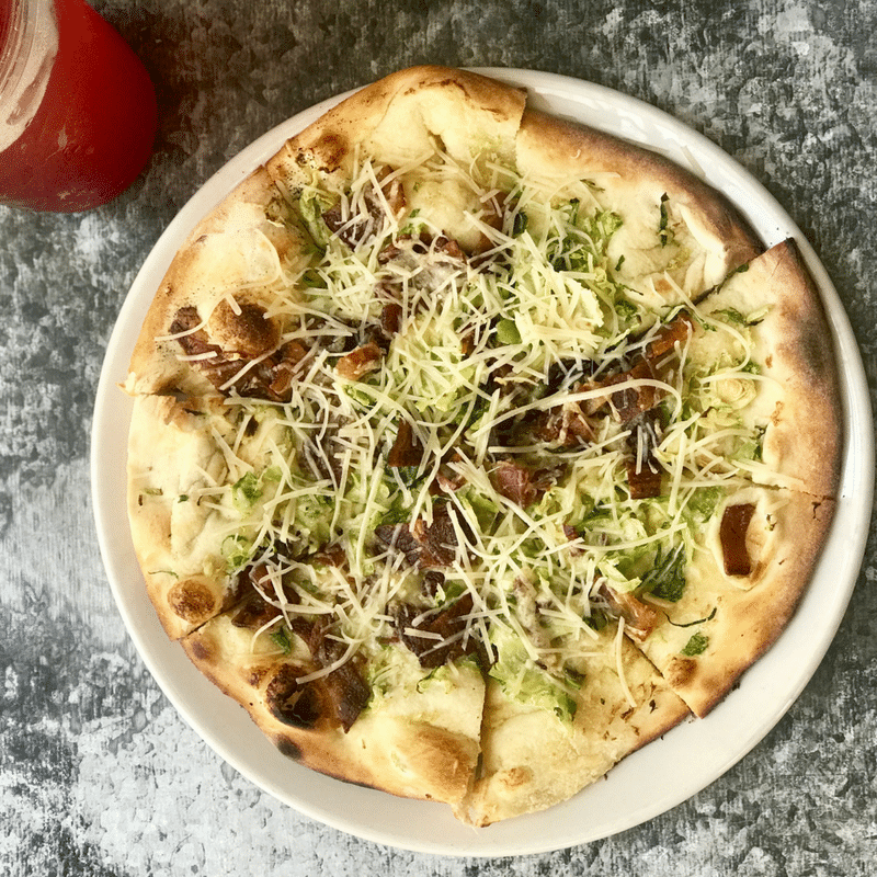 Farm & Craft Bacon Bussell Sprout Flatbread