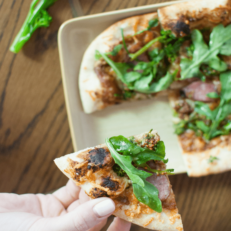 093018 Hearth 61 Bratwurst & Broccoli Flatbread