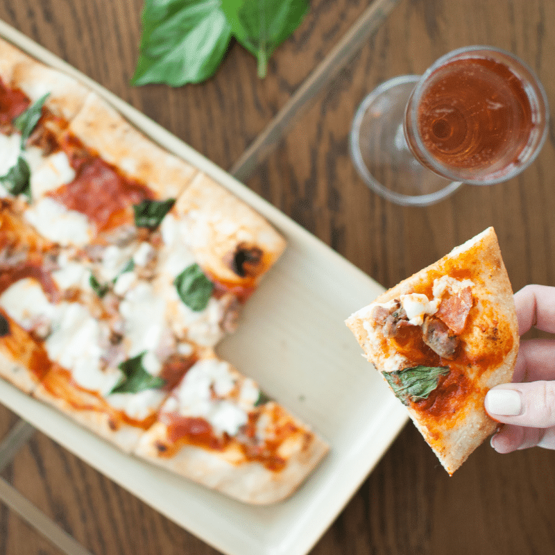 093018 Hearth 61 Italian Sausage Flatbread