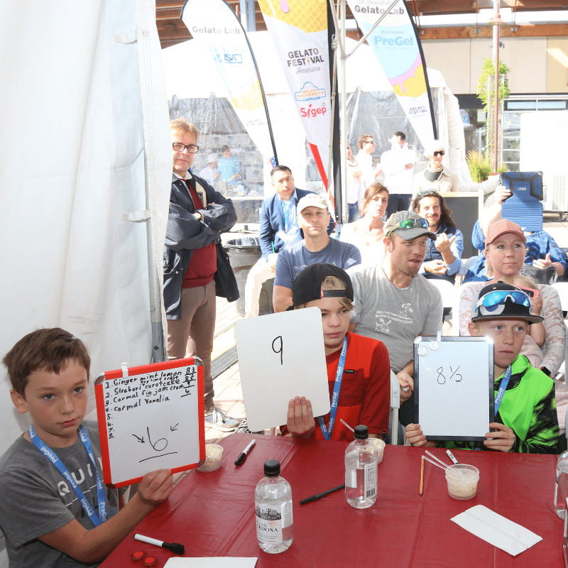 101418 Kids Jury at the Gelato Festival America