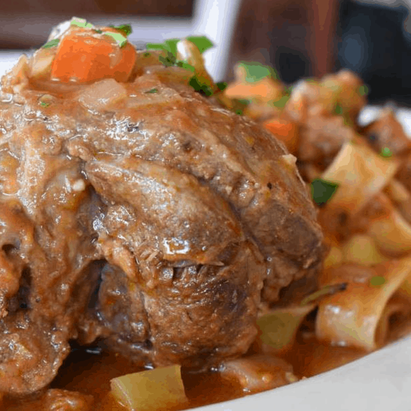 Tomaso's Lamb Osso Buco