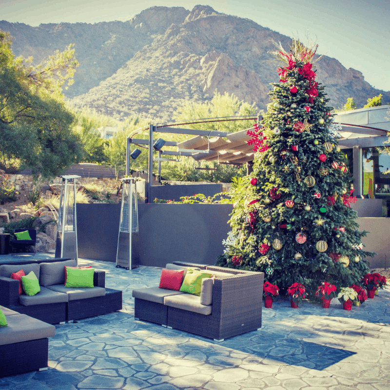 120218 Christmas Dinner at Sanctuary on Camelback Mountain Resort & Spa